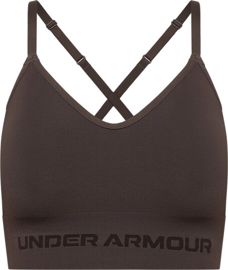 Under Armour Vanish Seamless Low Bra Brown S Under Armour Vanish Seamless Low Bra Brown S