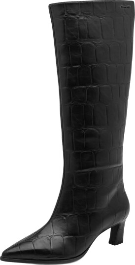 Tamaris Women Boots BLACK CROCO 36 Tamaris Women Boots BLACK CROCO 36