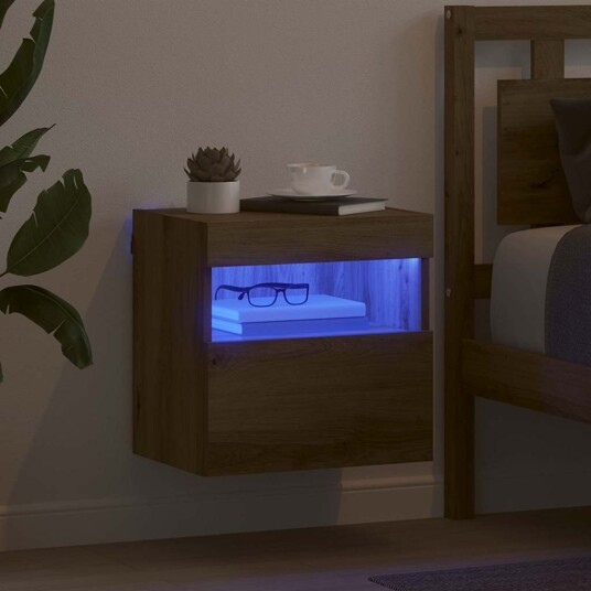 TV Veggskap Artisan Eik 40 x 30 x 40 cm Konstruert tre