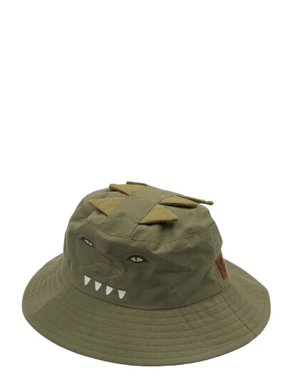 mikk line Summer Bucket Hat Aop Khaki green 4712/18M mikk line Summer Bucket Hat Aop Khaki green 4712/18M
