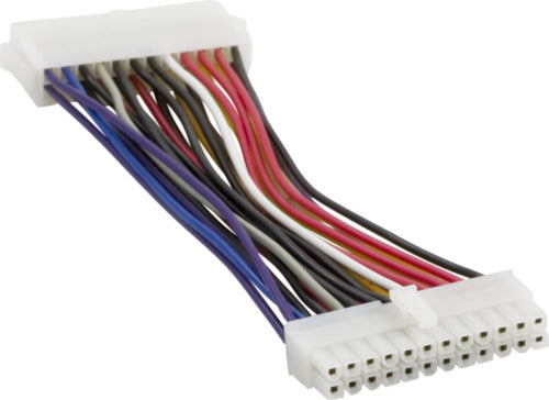 Deltaco 15cm 24-pins ATX Strømforlengelseskabel EPS/ATX12V Deltaco 15cm 24-pins ATX Strømforlengelseskabel EPS/ATX12V