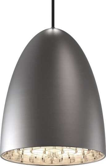 Nexus Takpendel  Diameter 20 Cm  Børstet Stål  