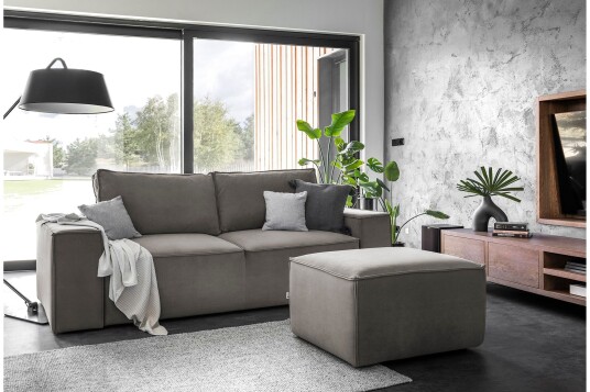 Kamli Sovesofa 3 seters med Oppbevaring Grå Kamli Sovesofa 3 seters med Oppbevaring Grå
