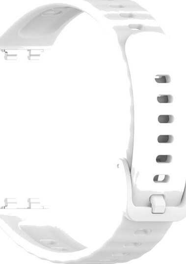 Silikonarmbånd til Huawei Band 11 Pro – Hvit / Silikonarmbånd / Sportarmbånd