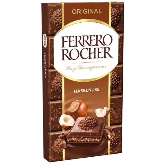 Ferrero Rocher Original Hasselnöt 90g Ferrero Rocher Original Hasselnöt 90g