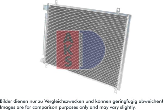 Kondensator, klimaanlegg AKS DASIS 322041N