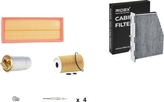 Servicepakke RIDEX 4682P22174