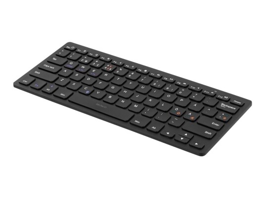 Deltaco Tb-631 Mini - Tastatur - Bluetooth - Nordisk - Svart Deltaco Tb-631 Mini - Tastatur - Bluetooth - Nordisk - Svart