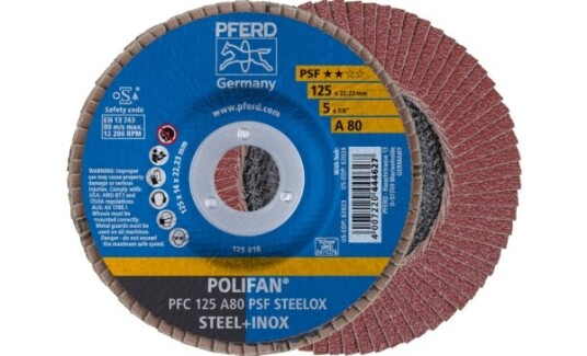 Pferd Lamellskive PFC 125 A 80 PSF Steelox 125mm 12200 rpm 10 stk