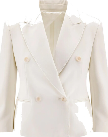 Max Mara Dame Jakker Hvit XS,