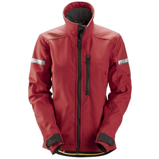 Snickers Workwear 1207 Softshelljakke Rød/svart Rød/Svart, Klær