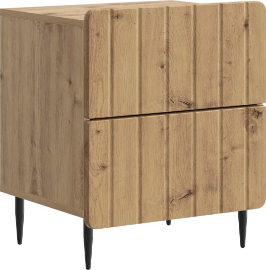  Nattbordskap Artisan eik 43 x 34,5 x 49,5 cm Konstruert tre
