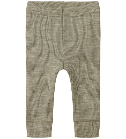 Name It Dried Sage Nbnwax Ull Rib Leggings Noos 68