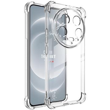 Xiaomi 14 Ultra Imak Drop-Proof TPU-deksel Gjennomsiktig