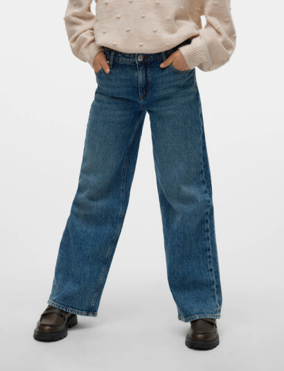 Vero Moda Girl Vmtessa Hr Wide Jeans Ra3033 Girl Noos Blue 122 Vero Moda Girl Vmtessa Hr Wide Jeans Ra3033 Girl Noos Blue 122