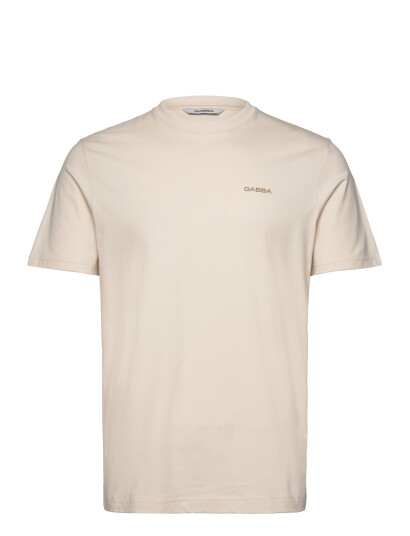 Gabba Dune Logo Ss Gots - Cream - XL
