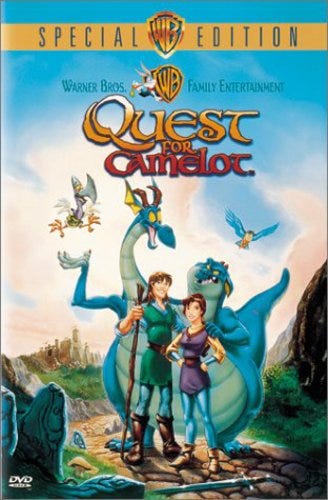 Quest For Camelot DVD