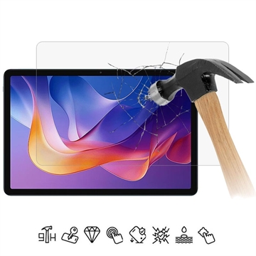 Xiaomi Redmi Pad 2 Beskyttelsesglass 9H Case Friendly Gjennomsiktig Xiaomi Redmi Pad 2 Beskyttelsesglass 9H Case Friendly Gjennomsiktig