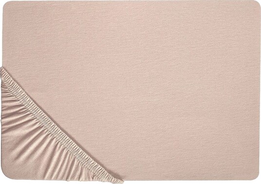 Laken med strikk Hofuf Beige 90x200 cm Beige 90x200 cm