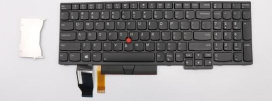 Lenovo ThinkPad P72 Bakbelyst Tastatur Arabisk FRU01YP605