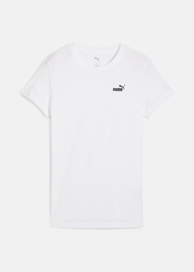 Puma Ess Small No. 1 Logo Tee Puma White S T-Shirts
