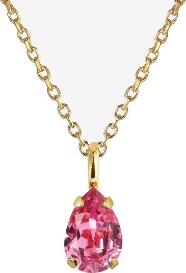 Caroline Svedbom Childhood Birthstone Necklace Gold - OCTOBER - One Size