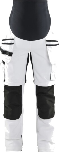 Blakläder 710216421099XL Gravidbukse Hvit Zip off Hvit