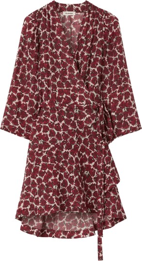 RODEBJER Rodebjer Milia Airy Prt   Burgundy   L