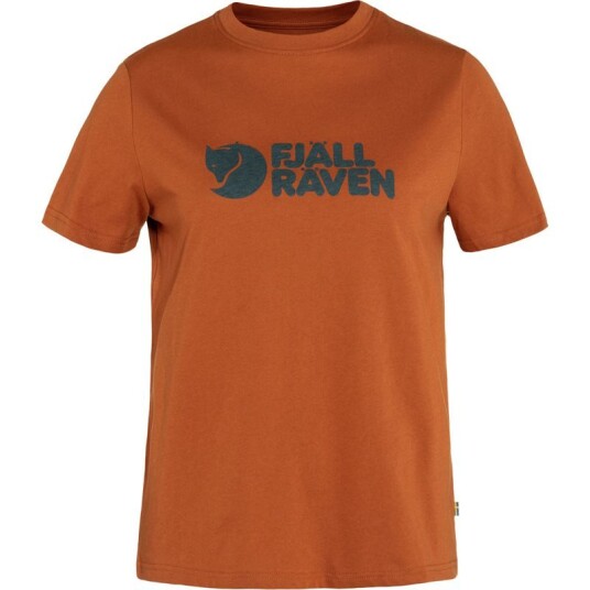 Fjellreven Logo Tee W Terracotta Brown S