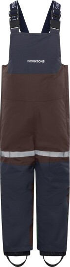 Didriksons Skibukser m. Seler Bjärven Shadow Brown Didriksons 110 Ski Pants Brun Marineblå Svart