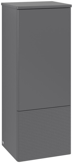 Villeroy & Boch Villeroy & Boch Antao Sideskap 41,4x35,6x103,9 cm m/lys Antrasitt