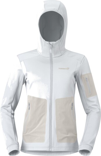 Norrøna Women"s Falketind Warm Stretch Hood Snow White L