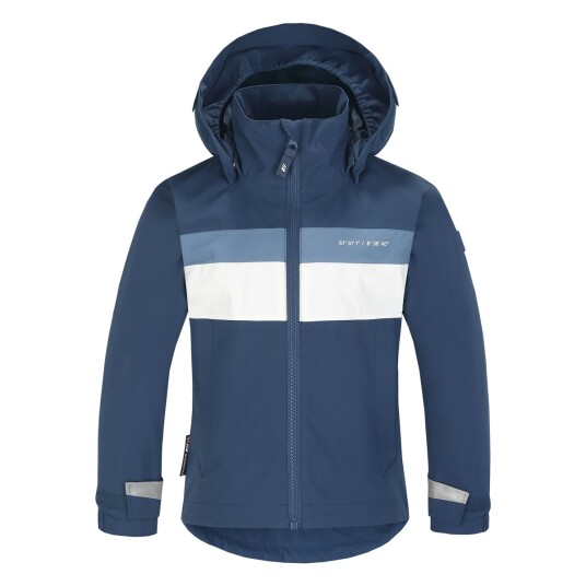 Skogstad Kid's Valle 2-lags Jakke Dark Denim 3 Skogstad Kid's Valle 2-lags Jakke Dark Denim 3