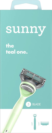 Gillette SUNNY Razor The Teal One