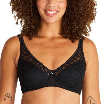 Swegmark BH Rita Icon Padded Wire Bra Svart D 85 Dame Swegmark BH Rita Icon Padded Wire Bra Svart D 85 Dame