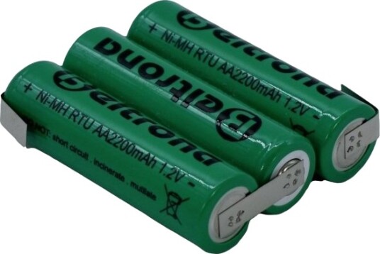 Beltrona Rtu3aaz Batteripakke 3X R6 Aa Z-Loddefane Nimh 3,6 V 2200 Mah BELRTU3AAZ Beltrona Rtu3aaz Batteripakke 3X R6 Aa Z-Loddefane Nimh 3,6 V 2200 Mah BELRTU3AAZ