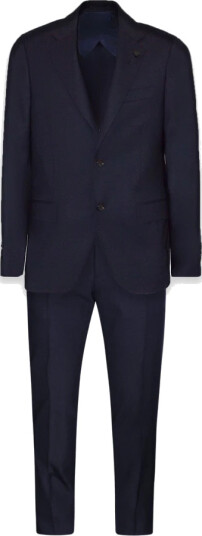Lardini Herre Dress Blå L,