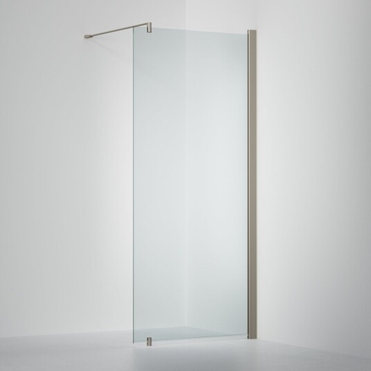 INR Iconic Nordic Rooms Dusjvegg Linc 20 Original Stone / 67,5cm Klart Glass