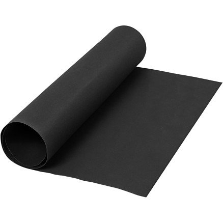 Diverse Skinnpapir B: 50 cm ensfarget 350 g svart 1 rl