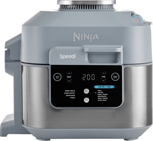 Ninja Speedi 5,7L Multikoker med Luftfritering og Dampsperre, Grå Ninja Speedi 5,7L Multikoker med Luftfritering og Dampsperre, Grå