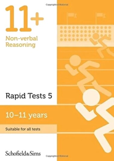 11+ Non-Verbal Reasoning Rapid Tests Book 5: Year 6, Ages 10-11 Av Rebecca Schofield & Sims, Brant