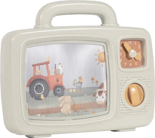 Little Dutch Farm Musical Tv Green ONE SIZE Little Dutch Farm Musical Tv Green ONE SIZE