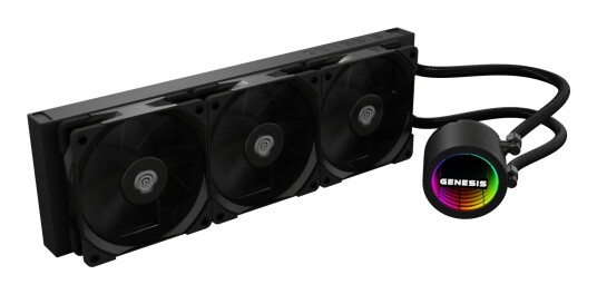 Genesis Hydria 360 AIO Vannkjøler med ARGB og 3x120mm Vifter Genesis Hydria 360 AIO Vannkjøler med ARGB og 3x120mm Vifter