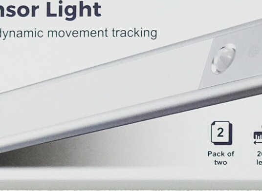 Sunmatic LED taklampe med sensor 20 cm 2 pk