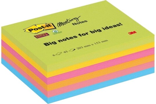 3M 86456Sseu Rektangel Flerfarget Papir 203 Mm 153 Mm 45 Ark 3M 86456Sseu Rektangel Flerfarget Papir 203 Mm 153 Mm 45 Ark