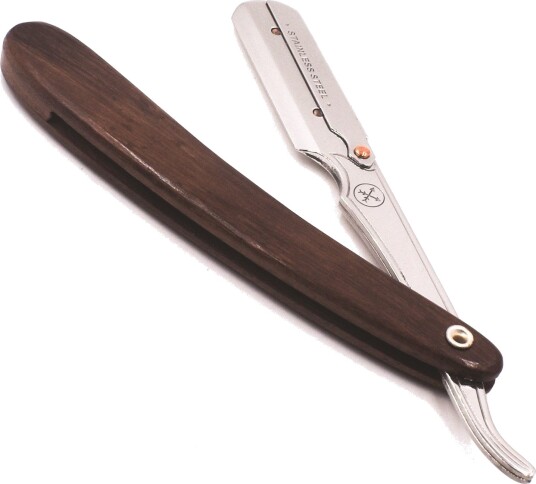 Parker Shaving SRDWDark Padauk Wood Handle Clip Type Barber/Straight Parker Shaving SRDWDark Padauk Wood Handle Clip Type Barber/Straight