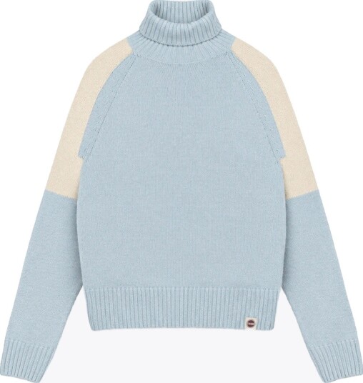Colmar Bicolour Turtleneck Blå M Colmar Bicolour Turtleneck Blå M