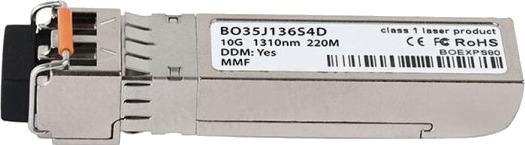 Blueoptics Aoc-E10gsfplrm-Bo Fiber Optisk 10000 Mbit/S Sfp+ Lc Lrm 220 M Blueoptics Aoc-E10gsfplrm-Bo Fiber Optisk 10000 Mbit/S Sfp+ Lc Lrm 220 M