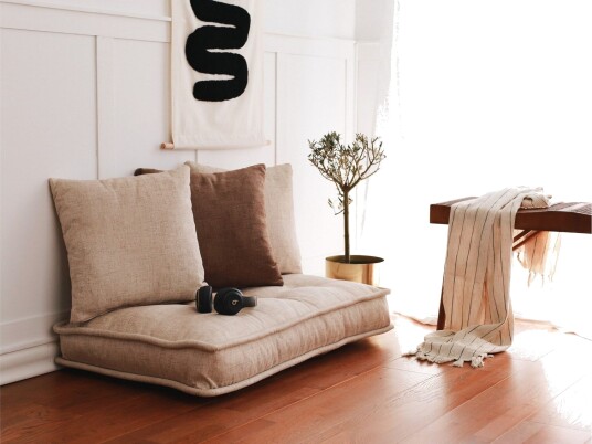 Parul Sittepuff 100 cm Cream