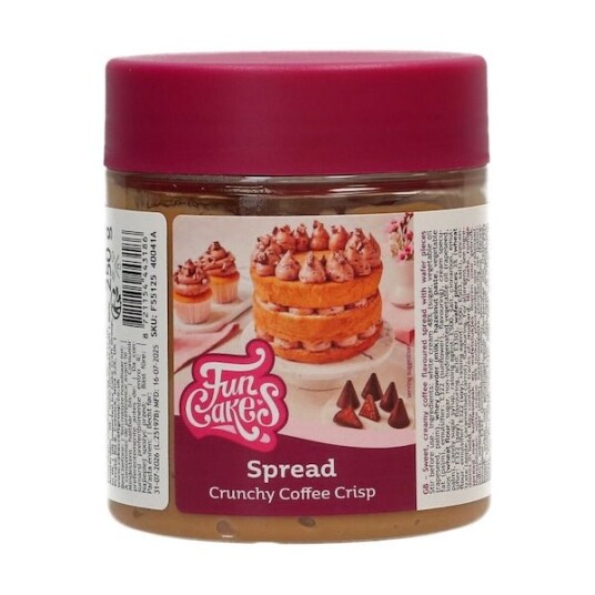 Funcakes Spreads Crunchy Coffee Crisp 250g 